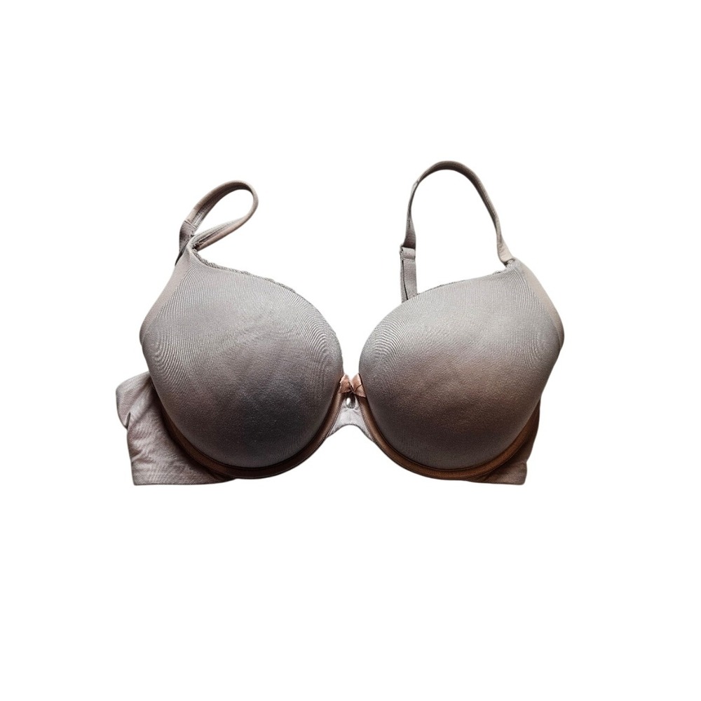 Victorias Secret Body by Victoria Perfect Shape Bra Taupe Mauve 34DD Underwire